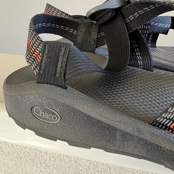 Men’s Black and Orange Z/Cloud Chacos - Picture 2 of 5